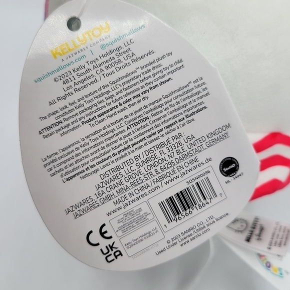 Squishmallow Hello Kitty Sanrio Plush - Picture 7 of 8